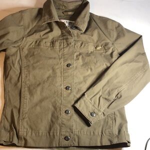 Sorel brown button up jacket.  jean jacket style.  EUC!
